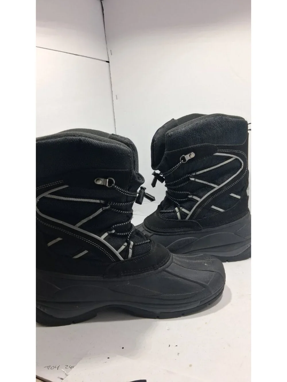 Arctic Shield Toggle Boot Black Size 9M Men Waterproof Winter Snow Y
